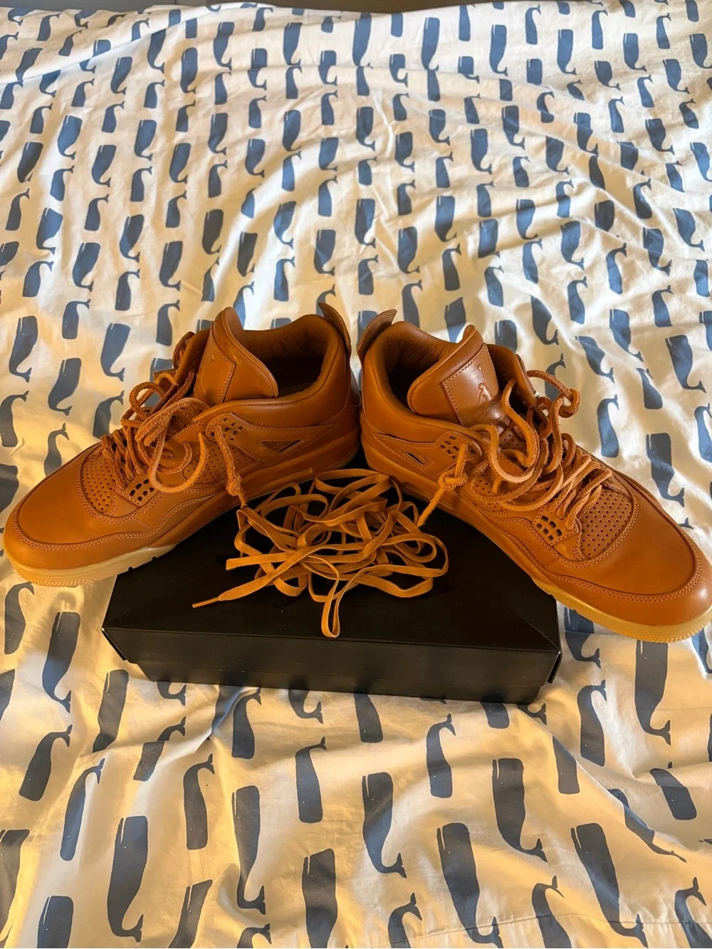 Air Jordan 4 premium Ginger Wheat Size 10.5 Used in Great Condition Og All.